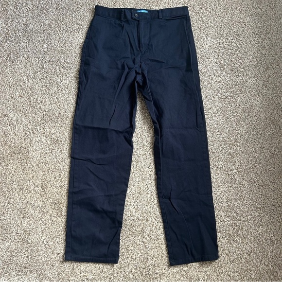 🦋 Dockers Blue Straight Leg Dress Pants Office Business Casual 10 - Picture 1 of 6